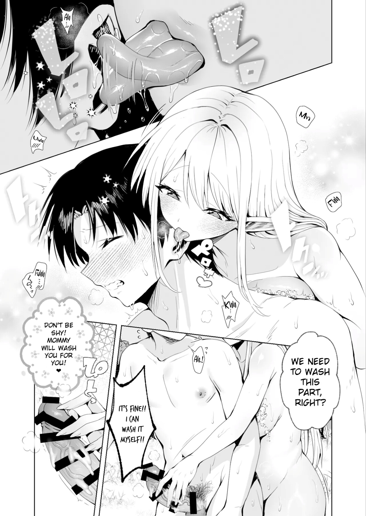 Hentai Manga Comic-Summoned to Another World as a Breeder (Savior), I Get Spoiled and Have Non-Stop Sex with my Elf Mommy-Read-40